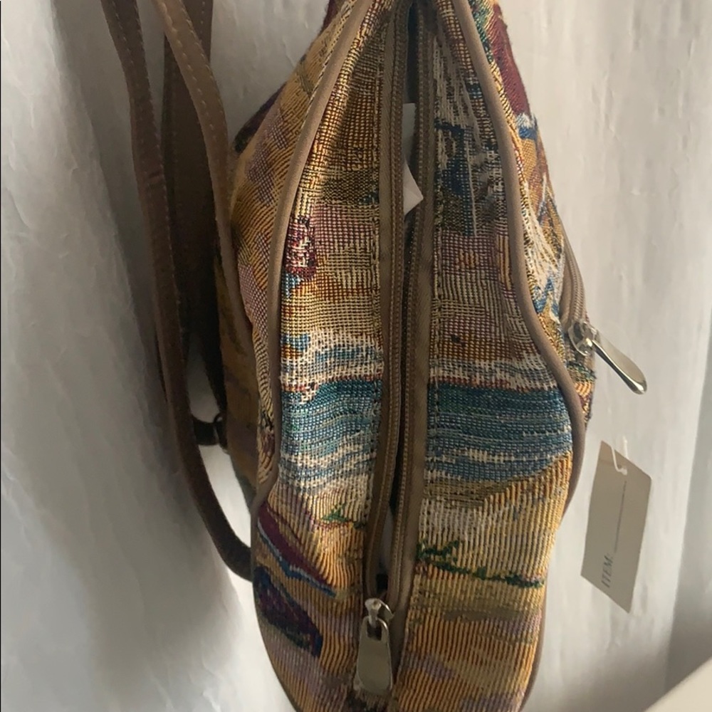 ET AVENUE Tapestry backpack NWT - Picture 13 of 15